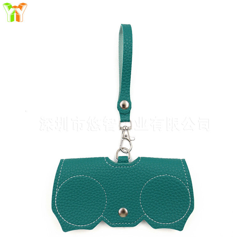 Wholesale Leather Retro Soft Bag Portable Glasses Storage Case